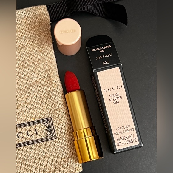 Gucci mini lipstick, shade Janet Rush + bag - Picture 2 of 3
